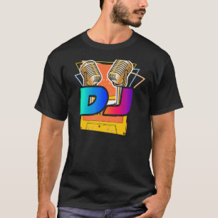 Dj Music Music Player Sound Discjockey Musicians T-Shirt