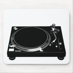 DJ Music Producer Turntable Deck Mouse Pad Mousepad