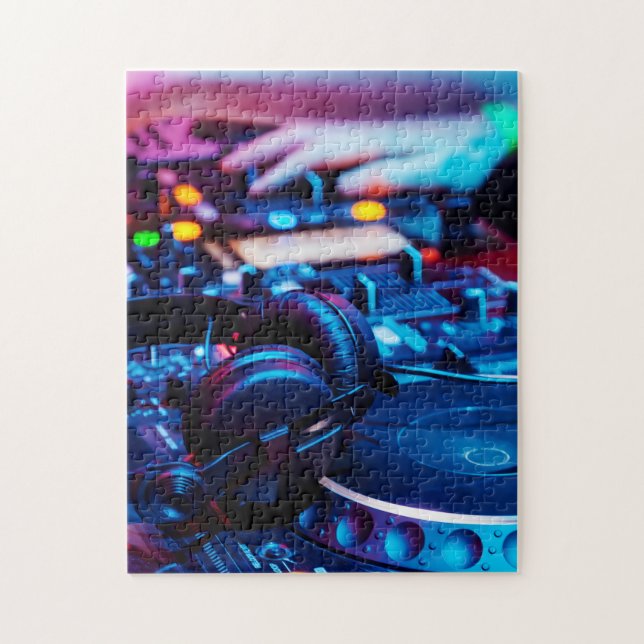 DJ-Musik-Puzzle (Vertikal)