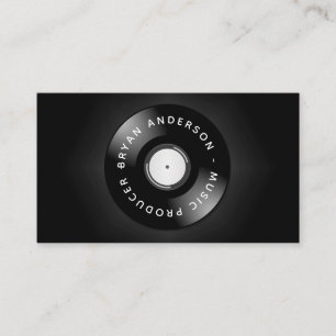 Dj - Musikproduzent Visitenkarte