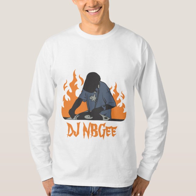 DJ NBGee Long Sleeve Shirt (Vorderseite)