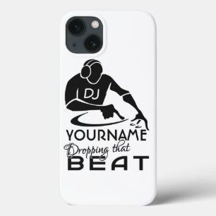 DJ nom personnalisé & coques couleur