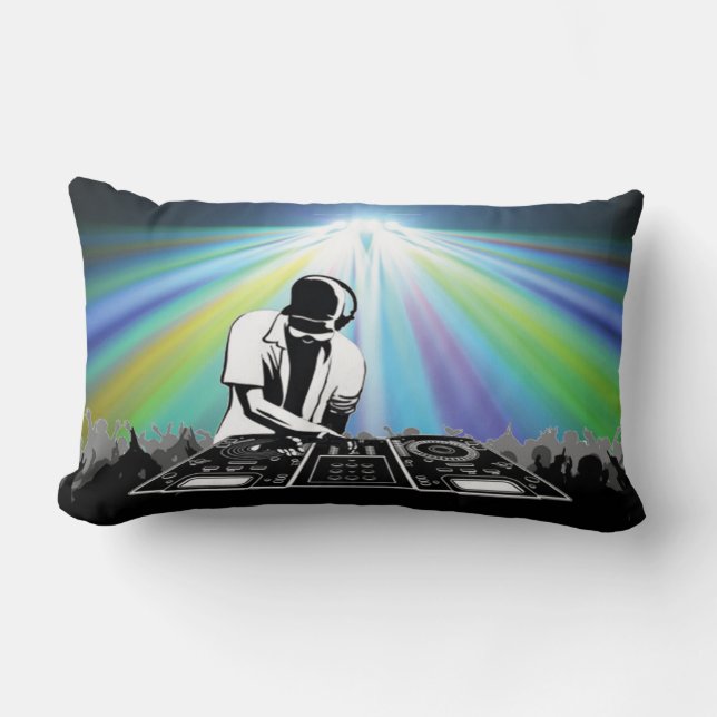 DJ Pillow Lendenkissen (Vorderseite)