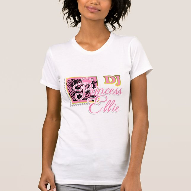 DJ Princess Ellie T - Shirt (Vorderseite)