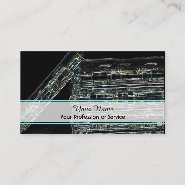 DJ professionnel et carte de visite VJ (Devant)