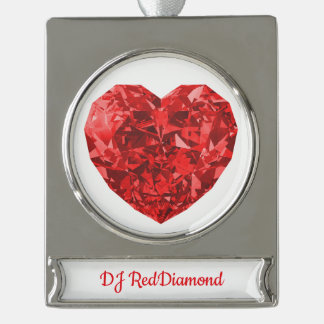 DJ RedDiamond Banner Ornament