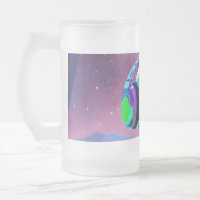 DJ Robot Mug - Conception futuriste de la console