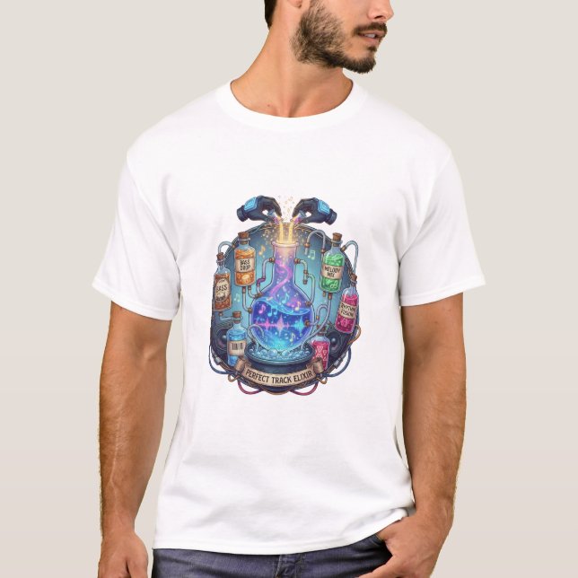 DJ’s Potion Tee – Mische den perfekten Beat (Vorderseite)