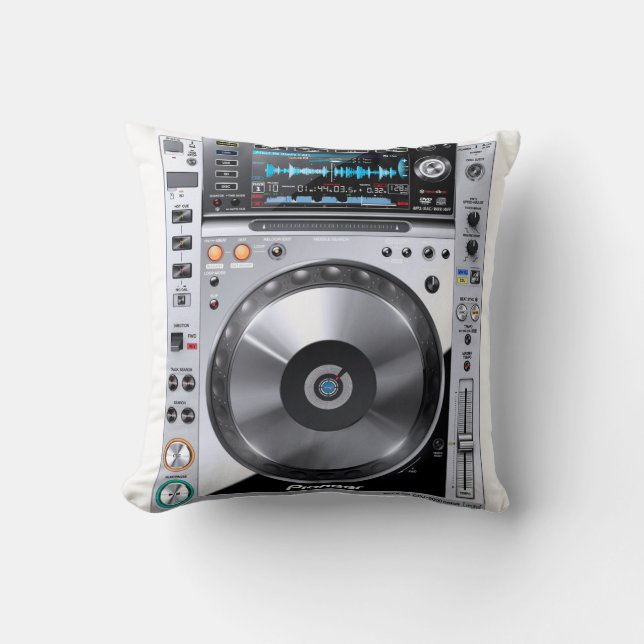 DJ-Schlaf Kissen (Vorderseite)
