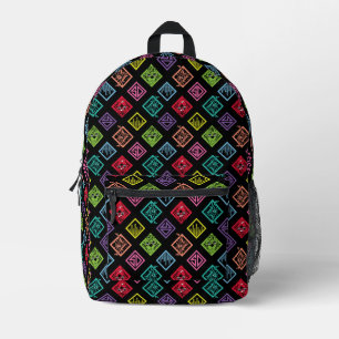 DJ Scooby-Doo-Muster Bedruckter Rucksack