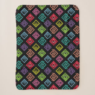 DJ Scooby-Doo-Muster Sherpadecke