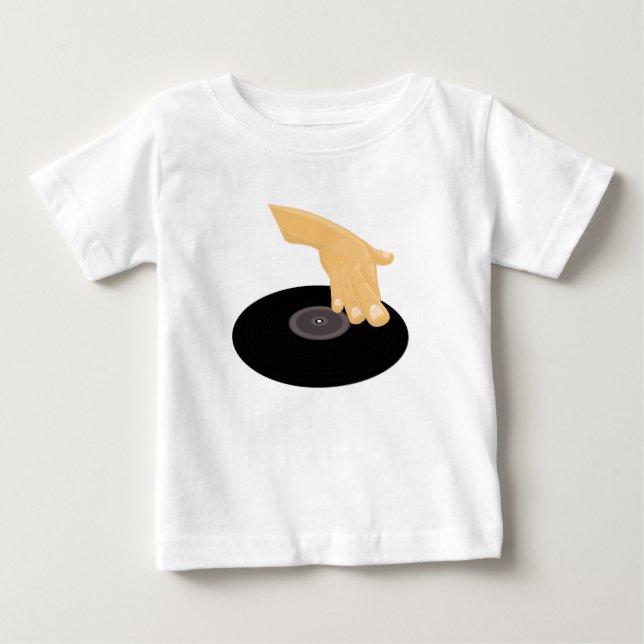 DJ Scratch Baby T-shirt (Vorderseite)