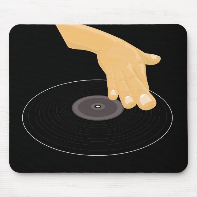 DJ Scratch Mousepad (Vorne)