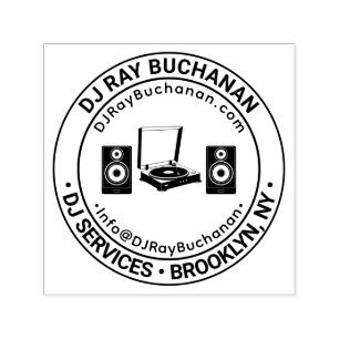 DJ Services Music Business Name URL E-Mail Permastempel