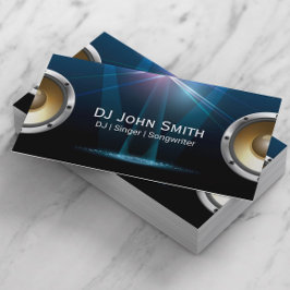 DJ Singer Songwriter Modern Music Visitenkarte