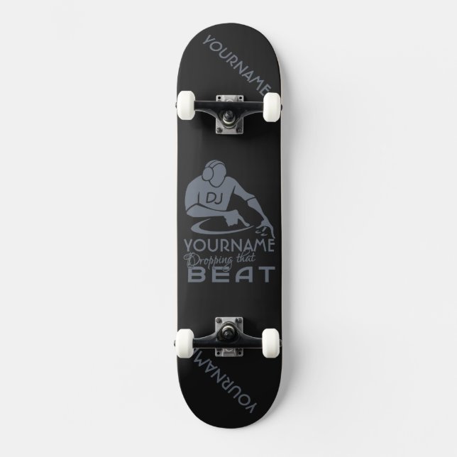 DJ-Skateboard Skateboard (Vorderseite)