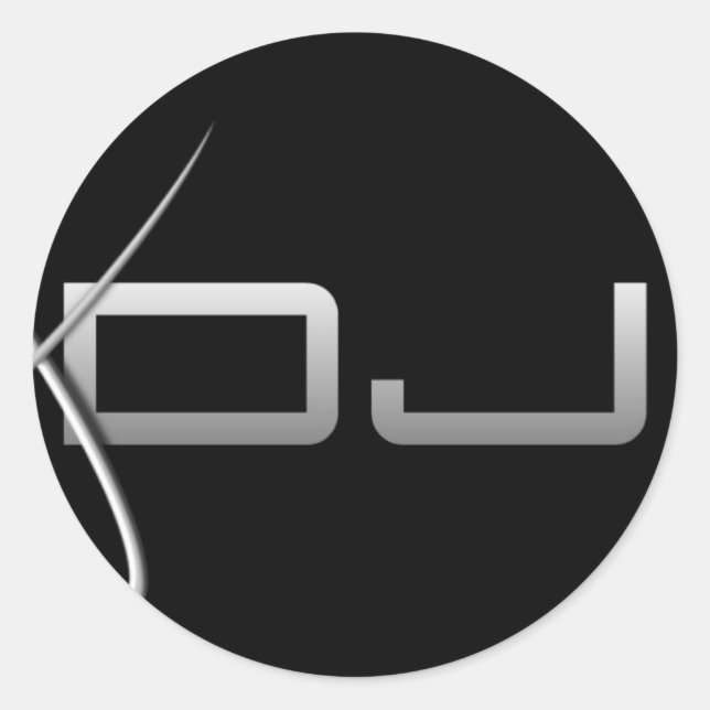 DJ Sticker (Vorderseite)