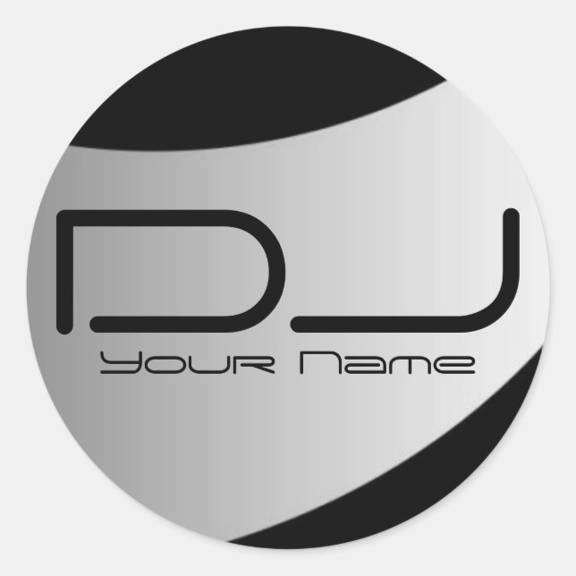 DJ Sticker (Vorderseite)