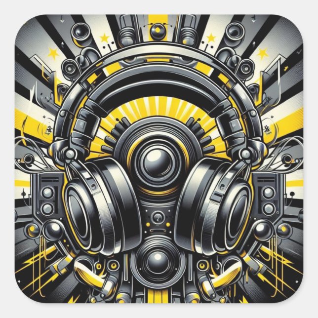 DJ Sticker (Vorderseite)