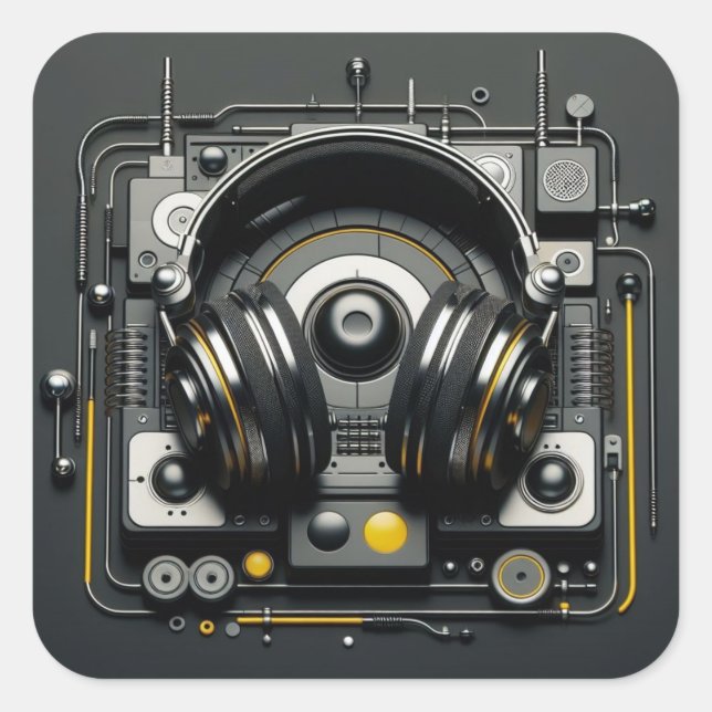 DJ Sticker (Vorderseite)