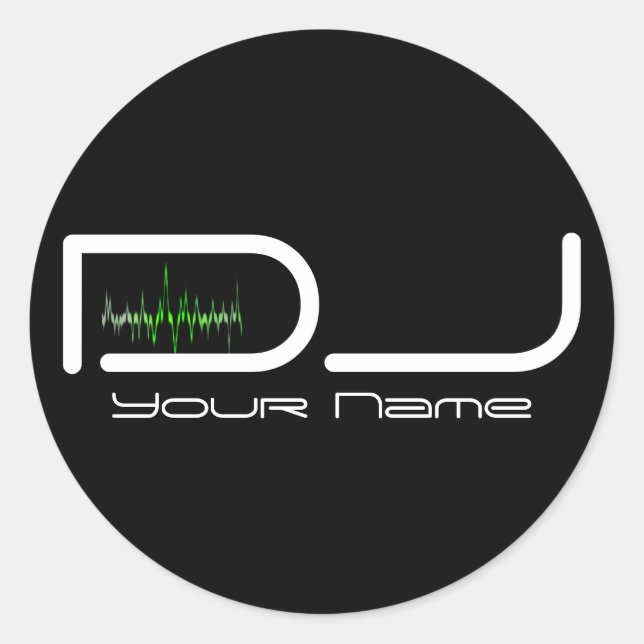 DJ Sticker (Vorderseite)