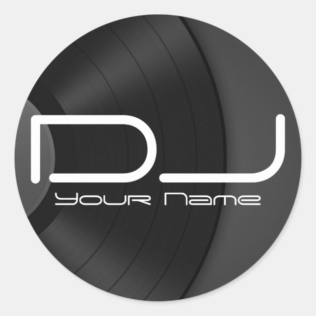 DJ Sticker (Vorderseite)