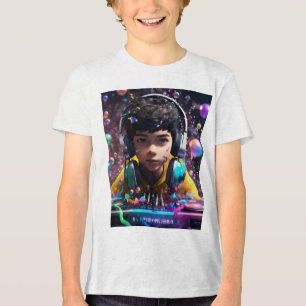 DJ Style Youth Tri-mix T - Shirt - Ideal für Mus