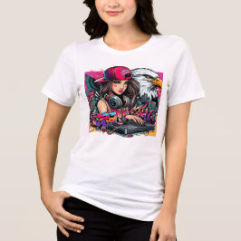 DJ Summer - Ink Collection Tri-Blend Shirt