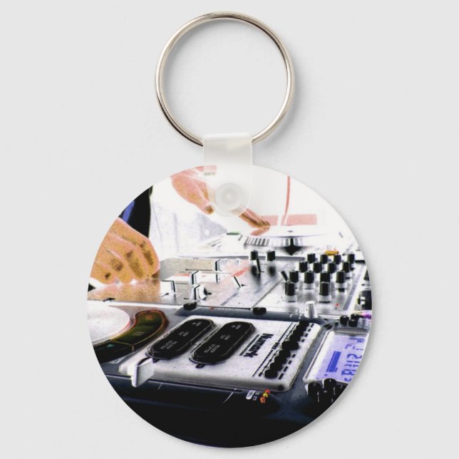 DJ System Schlüsselanhänger (Vorderseite)