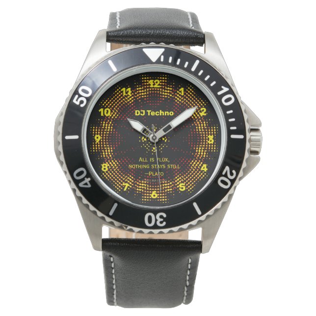 DJ Techno eWatch Armbanduhr (Vorderseite)