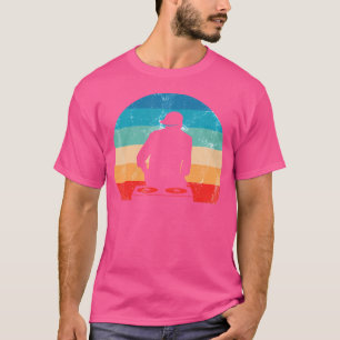Dj Techno Herren Rave Disco Discjockey T-Shirt