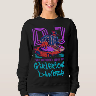 DJ Techno Jugend Sound Techno Synth Geschenke Sweatshirt
