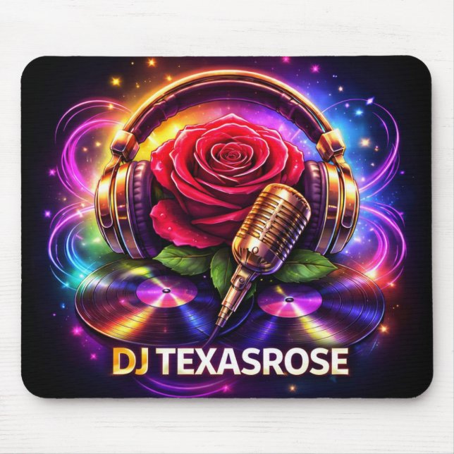 DJ TEXASROSE 2 MOUSEPAD (Vorne)