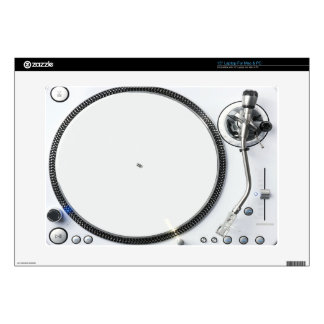 DJ-Turntable-Hintergrund 38 Cm Laptop Schutzfolien