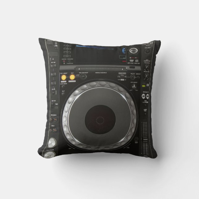 DJ-Turntable-Kissen Kissen (Vorderseite)