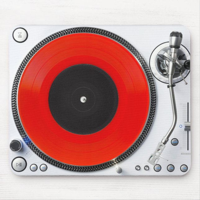 Dj Turntable Mousepad (Vorne)