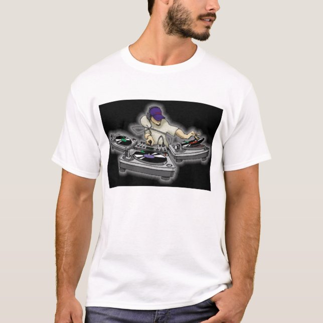 DJ-Turntable T-Shirt (Vorderseite)