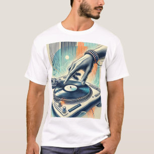 DJ Turntable T - Shirt Design