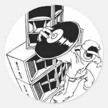 DJ und Lautsprecher