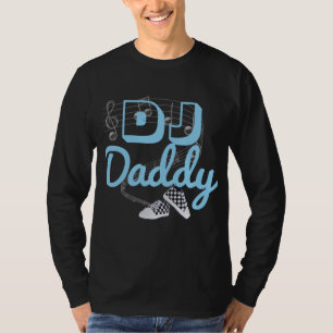 DJ-Vati-angesagtes Hopfenbaby-Duschen-Shirt T-Shirt
