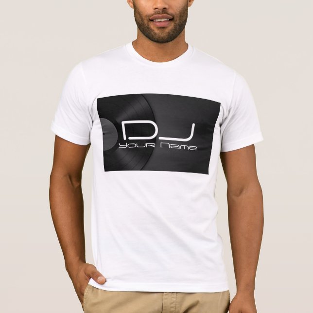 DJ-VINYLShirt T-Shirt (Vorderseite)