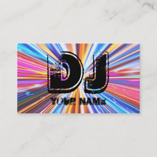 DJ VISITENKARTE
