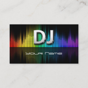 DJ-Visitenkarte Visitenkarte