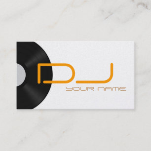 DJ-Visitenkarte Visitenkarte