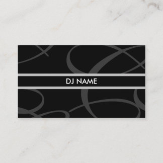 DJ-Visitenkarte Visitenkarte