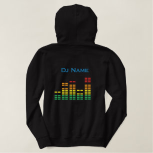 Dj-Vorlage Bestickter Hoodie