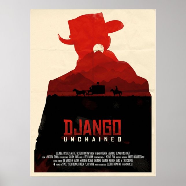 Django Unchared Alternative Poster (Vorne)