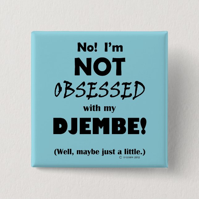 Djembe Button (Vorderseite)