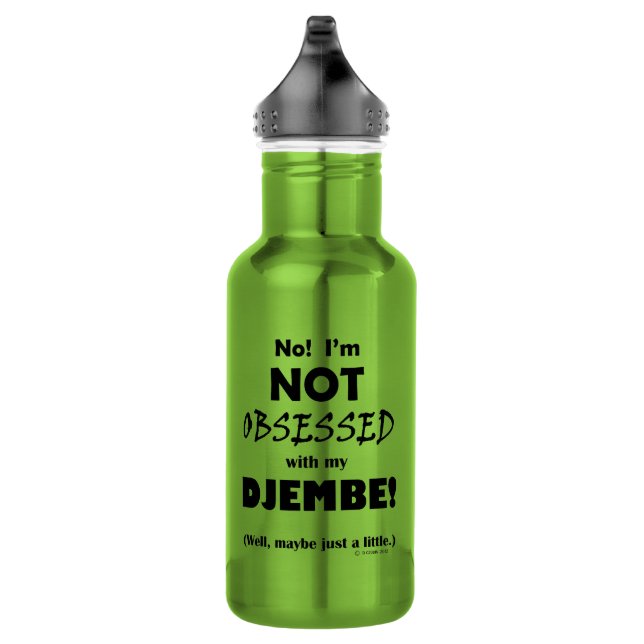 Djembe Edelstahlflasche (Rechts)