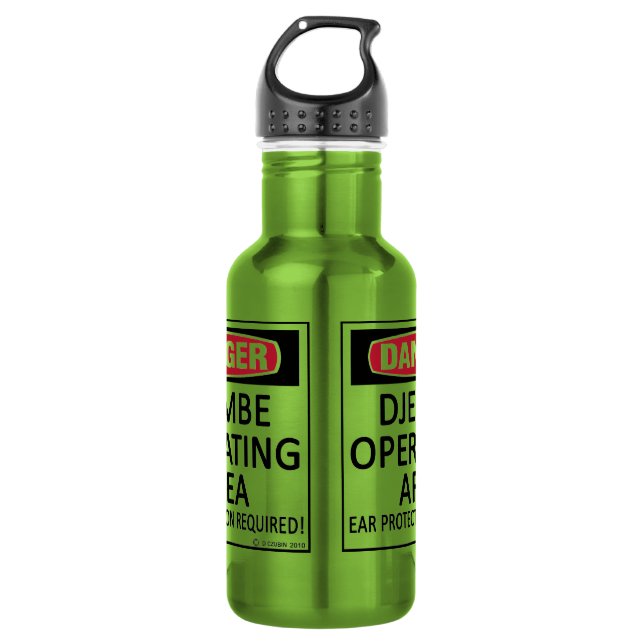 Djembe-Geschäftsbereich Edelstahlflasche (Vorderseite)